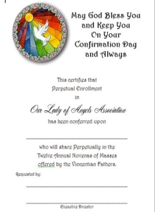 Confirmation